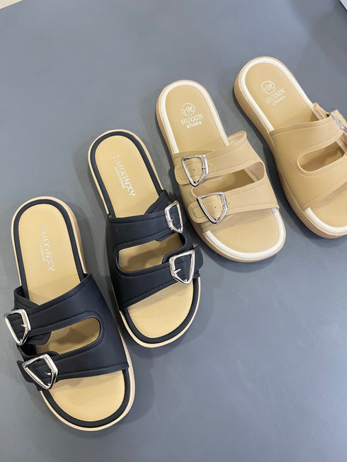 Double Adjustable Straps Slider